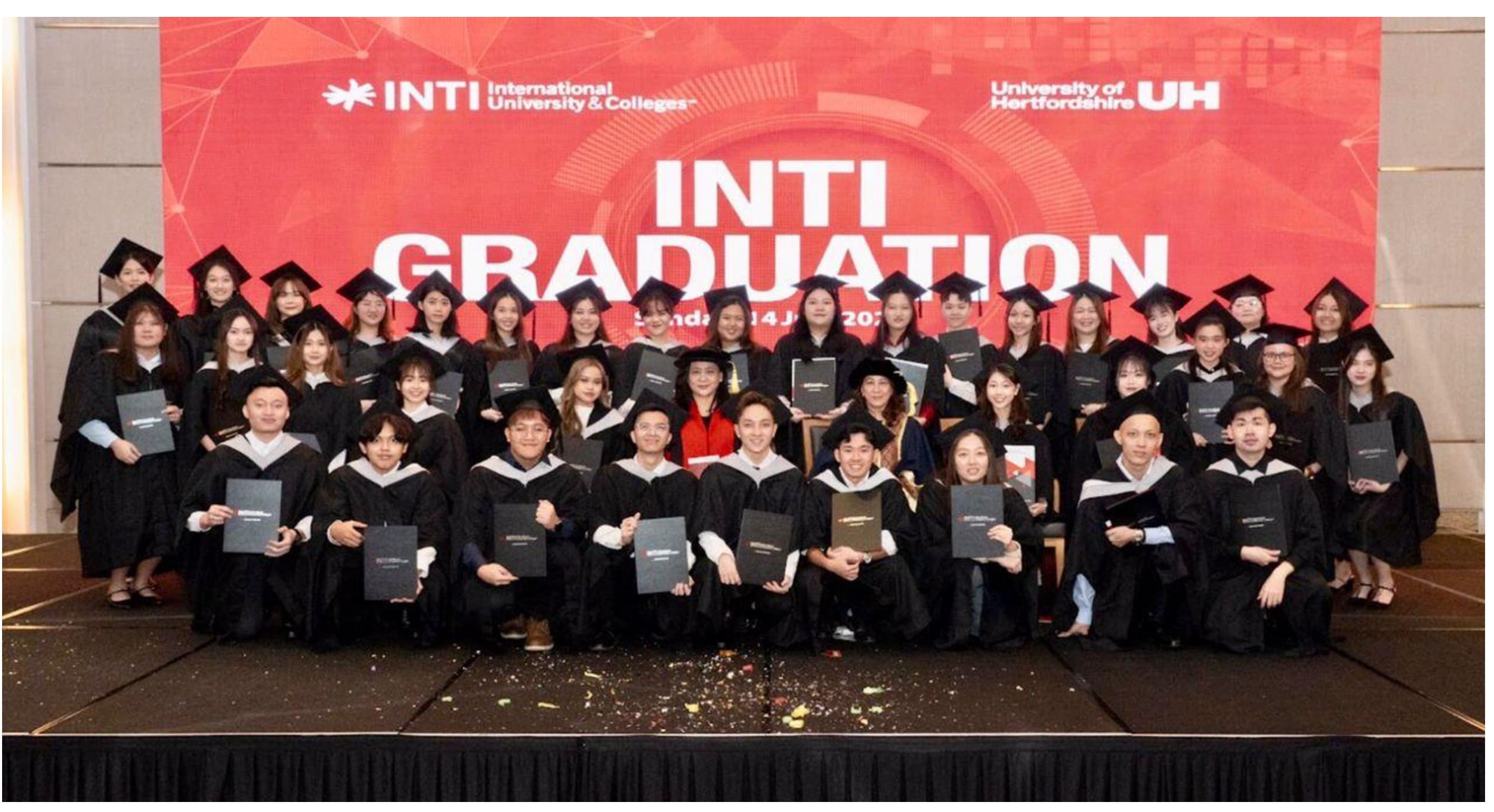INTI College Sabah Celebrates Graduates at Connexion Conference and Event Centre (CCEC), Bangsar South, KL
