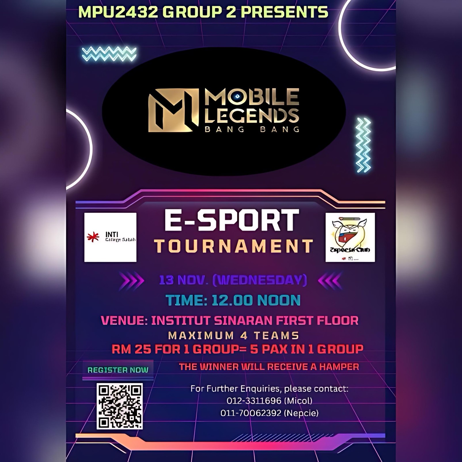 Join us for the ultimate Mobile Legends: Bang Bang Tournament