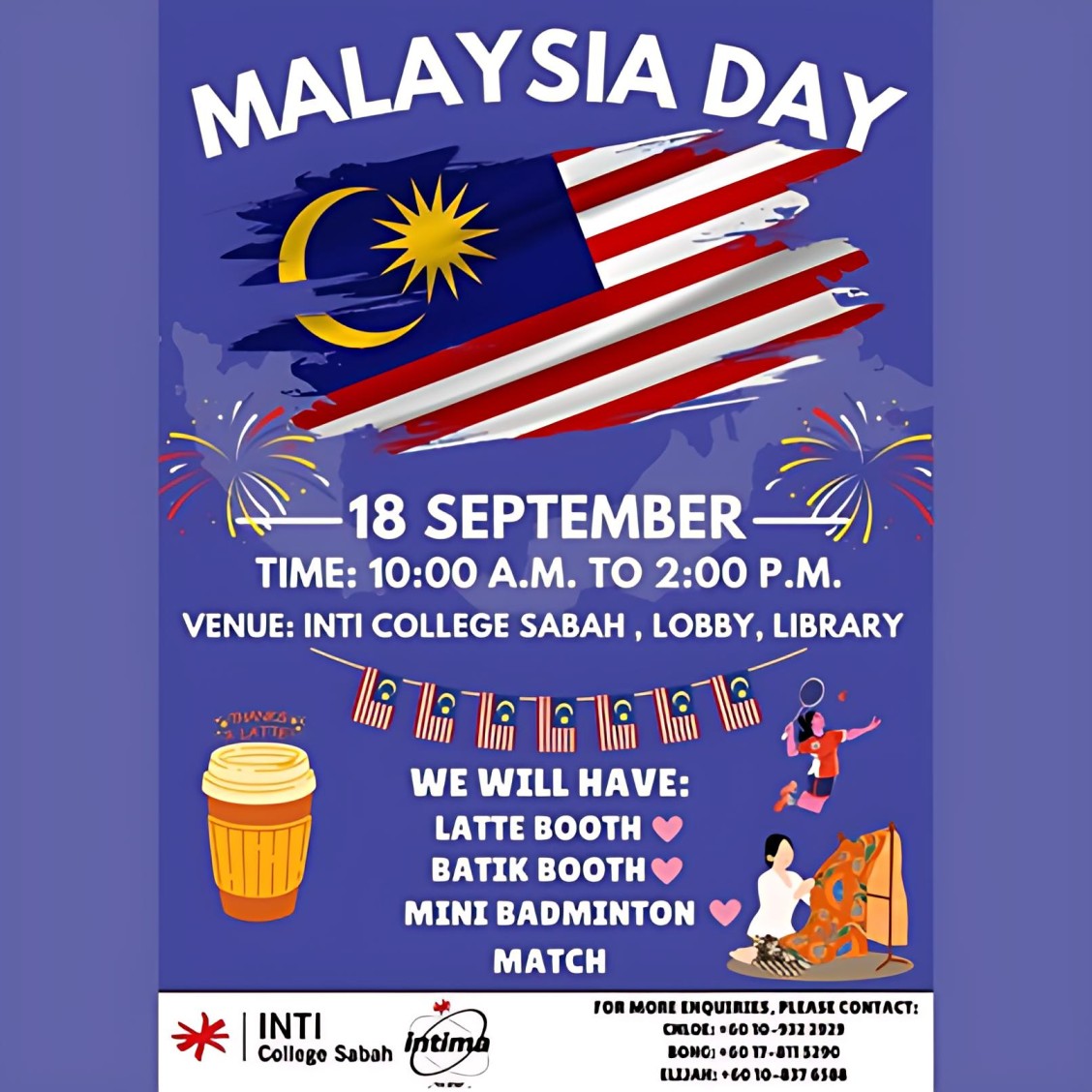 Malaysia Day & Mooncake Festival at INTI!