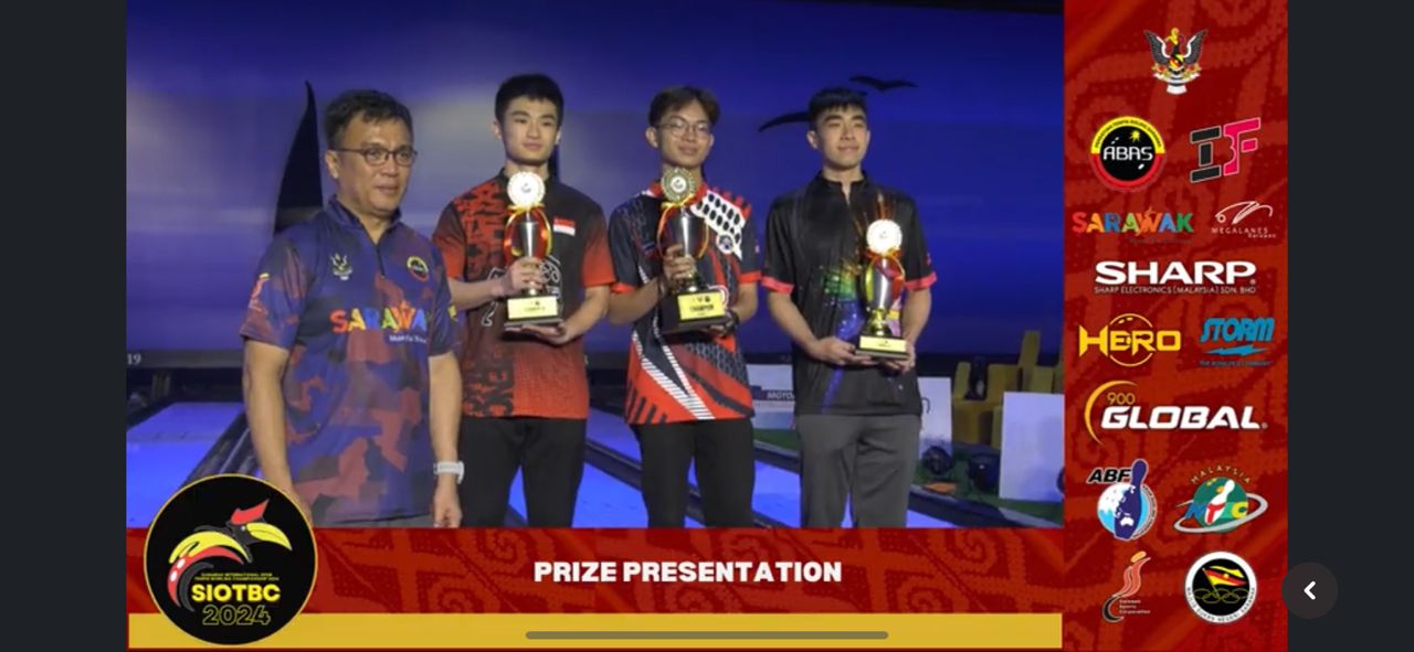 Student Triumphs at Sarawak International Open Bowling Championship 2024