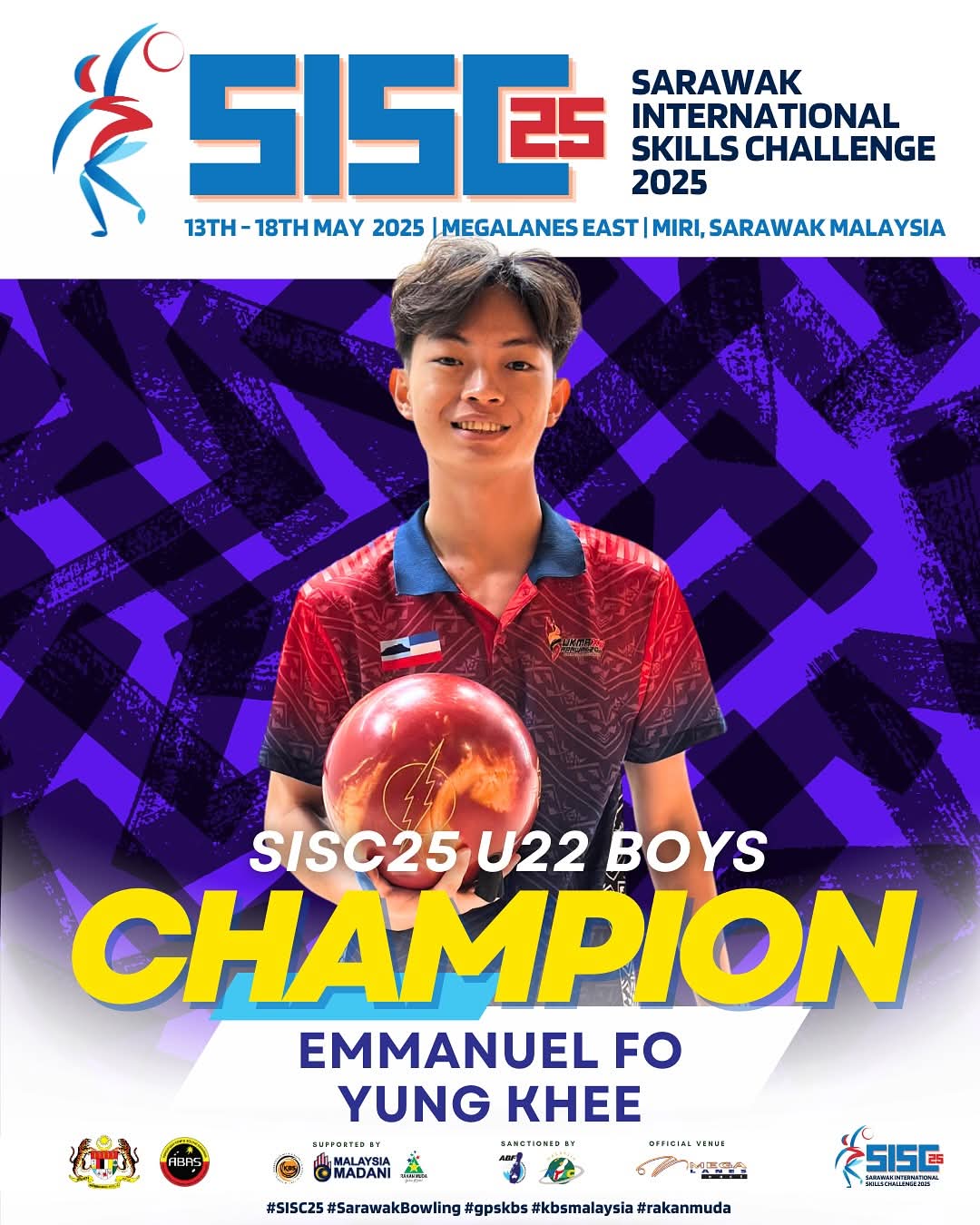 Champion Spotlight: Emmanuel Fo Yung Khee Shines at SISC 2025!