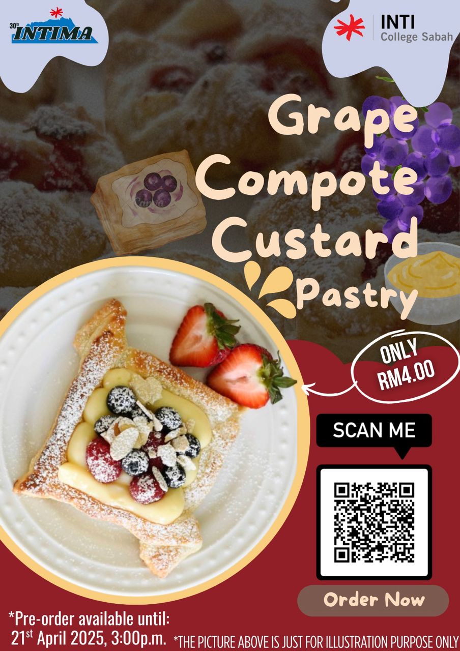 Grape Compote Custard Pastry Pre-order! 葡萄卡仕达酥预订 !